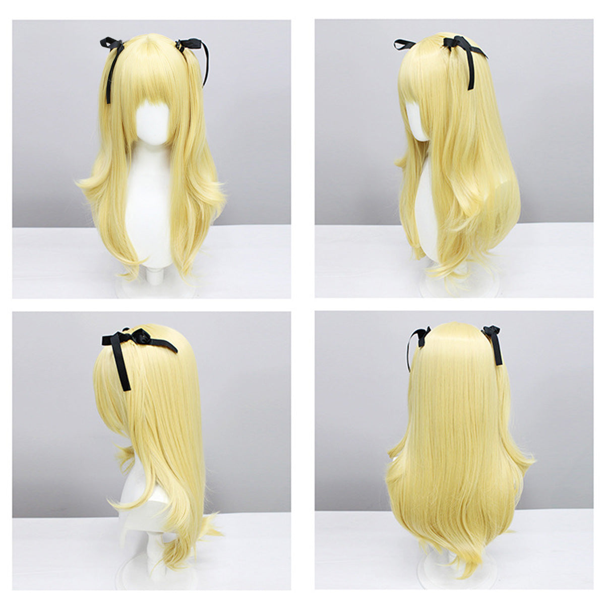 原神 フィッシュル ウィッグ Genshin Impact Fischl Cosplay Wig