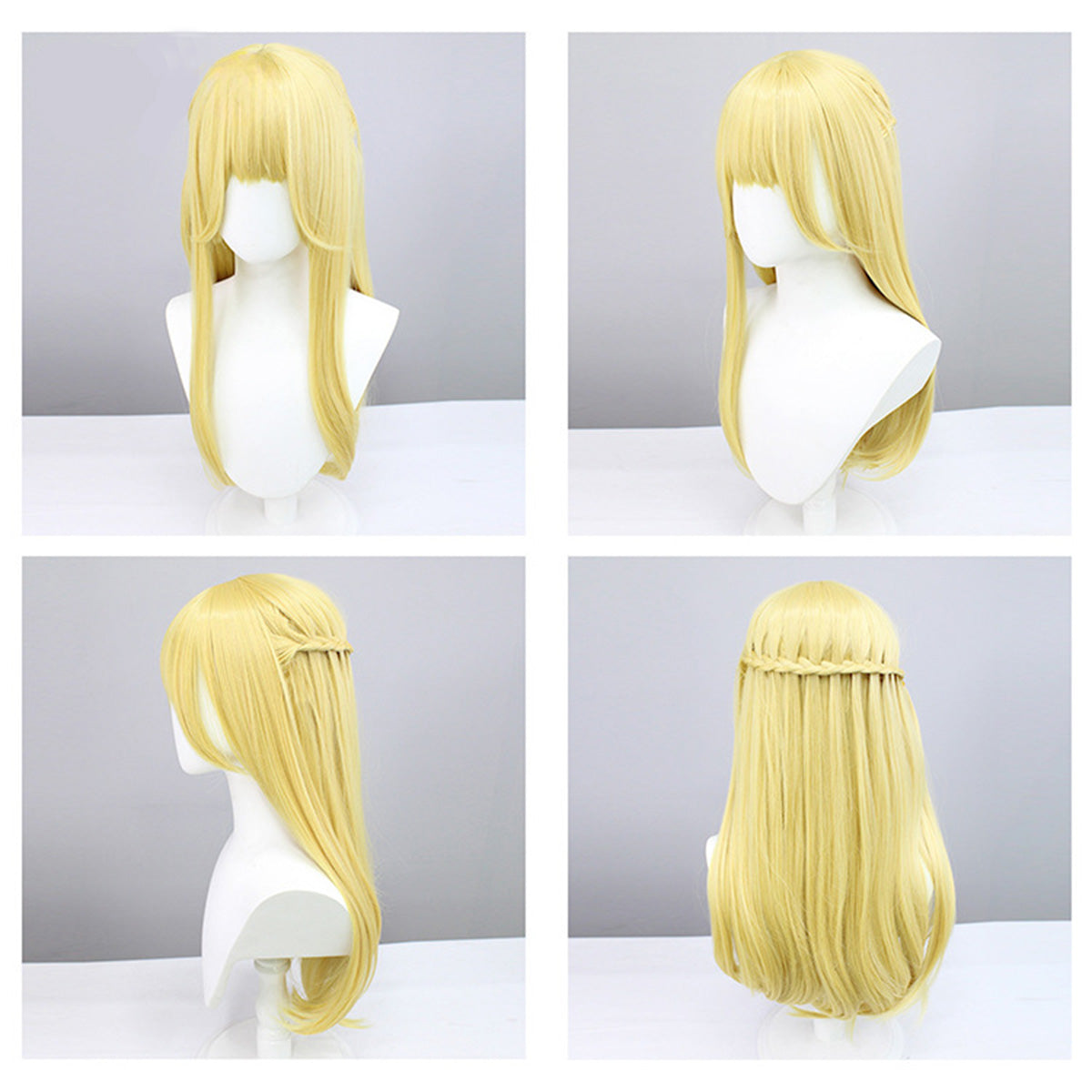 原神 フィッシュル ウィッグ Genshin Impact Fischl Cosplay Wig