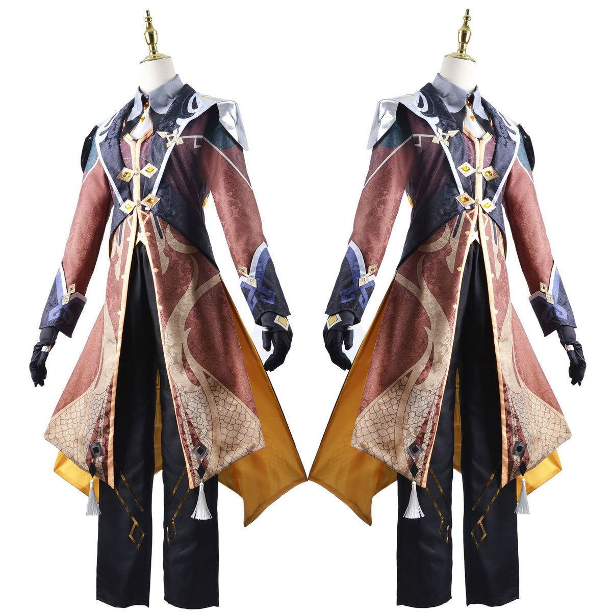 原神 鍾離 衣装セット Genshin Impact Zhongli Costume