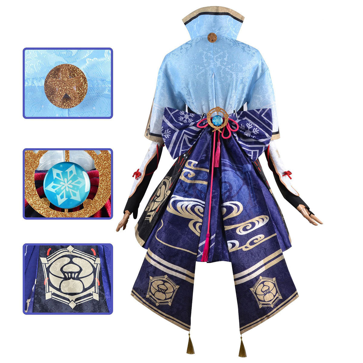 原神 神里綾香 衣装セット Genshin Impact Ayaka Kamisato Costume