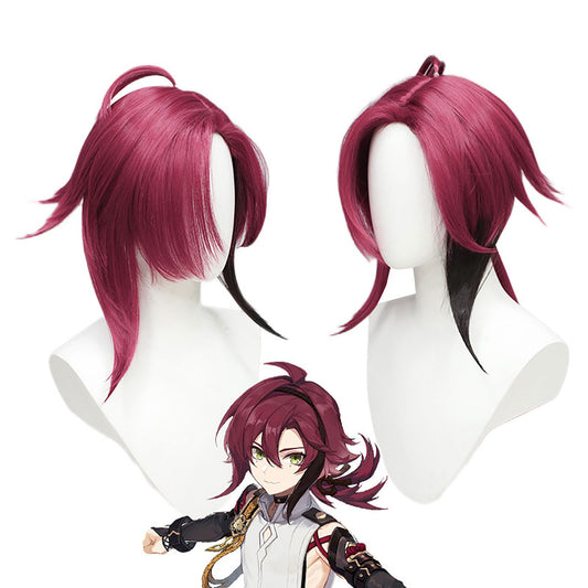 原神 鹿野院平蔵 ウィッグ Genshin Impact Shikanoin Heizou Cosplay Wig