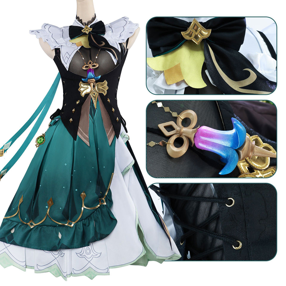 原神 エミリエ 衣装セット Genshin Impact Emilie Costume