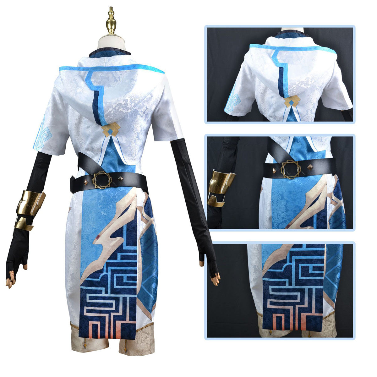 原神 重雲 衣装セット Genshin Impact Chongyun Costume