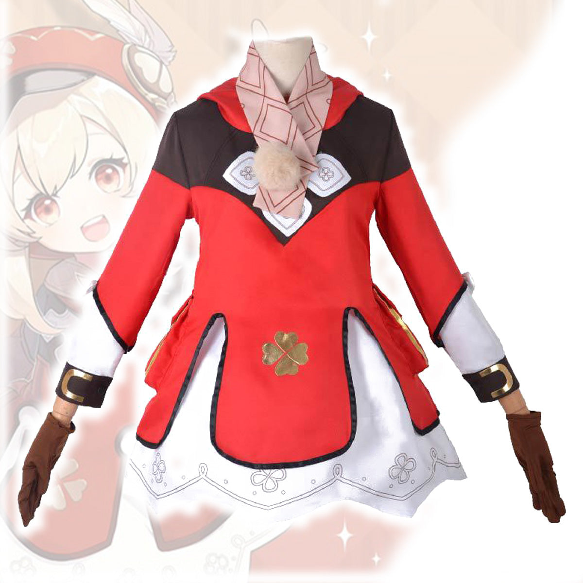 原神 クレー 衣装セット Genshin Impact Klee Costume