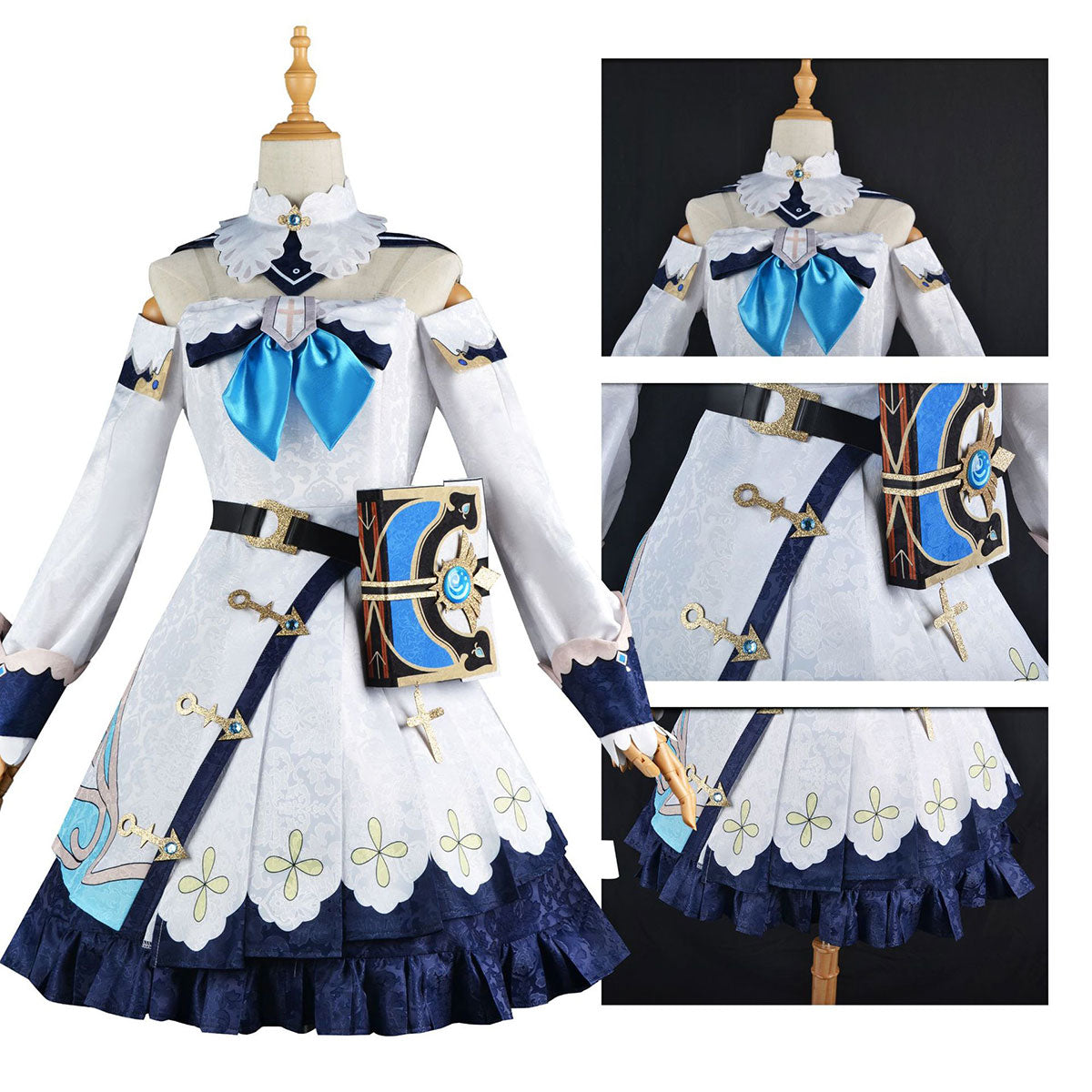 Barbara Cosplay Costumes Set Genshin Impact