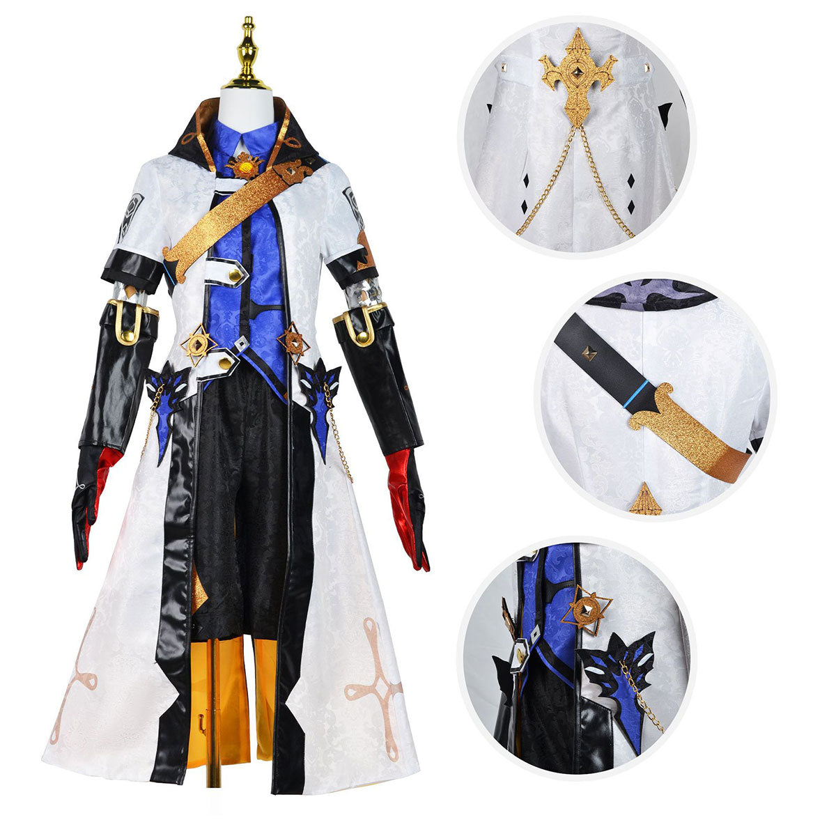 原神 アルベド 衣装セット Genshin Impact Albedo Costume