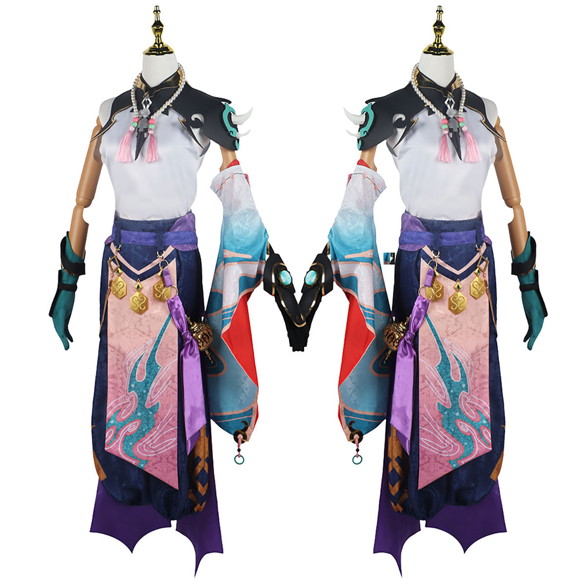 原神 魈 衣装セット Genshin Impact Xiao Costume