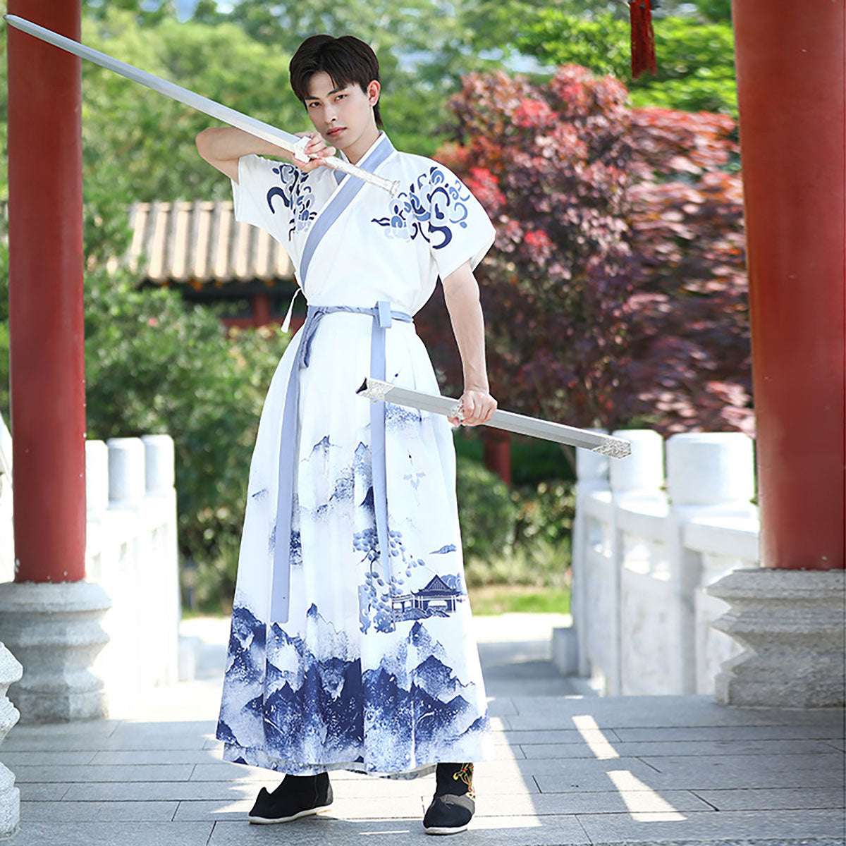 Chinese Style Traditional, old-fashioned Summer Costumes