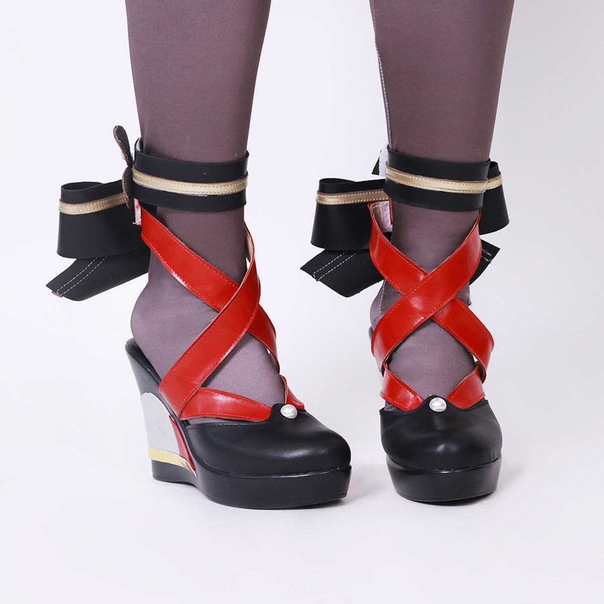 原神 千織 靴 Genshin Impact Chiori Cosplay Shoes Boots