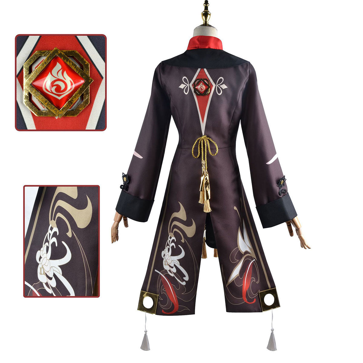 原神 フータオ 衣装セット Genshin Impact Hu Tao Costume