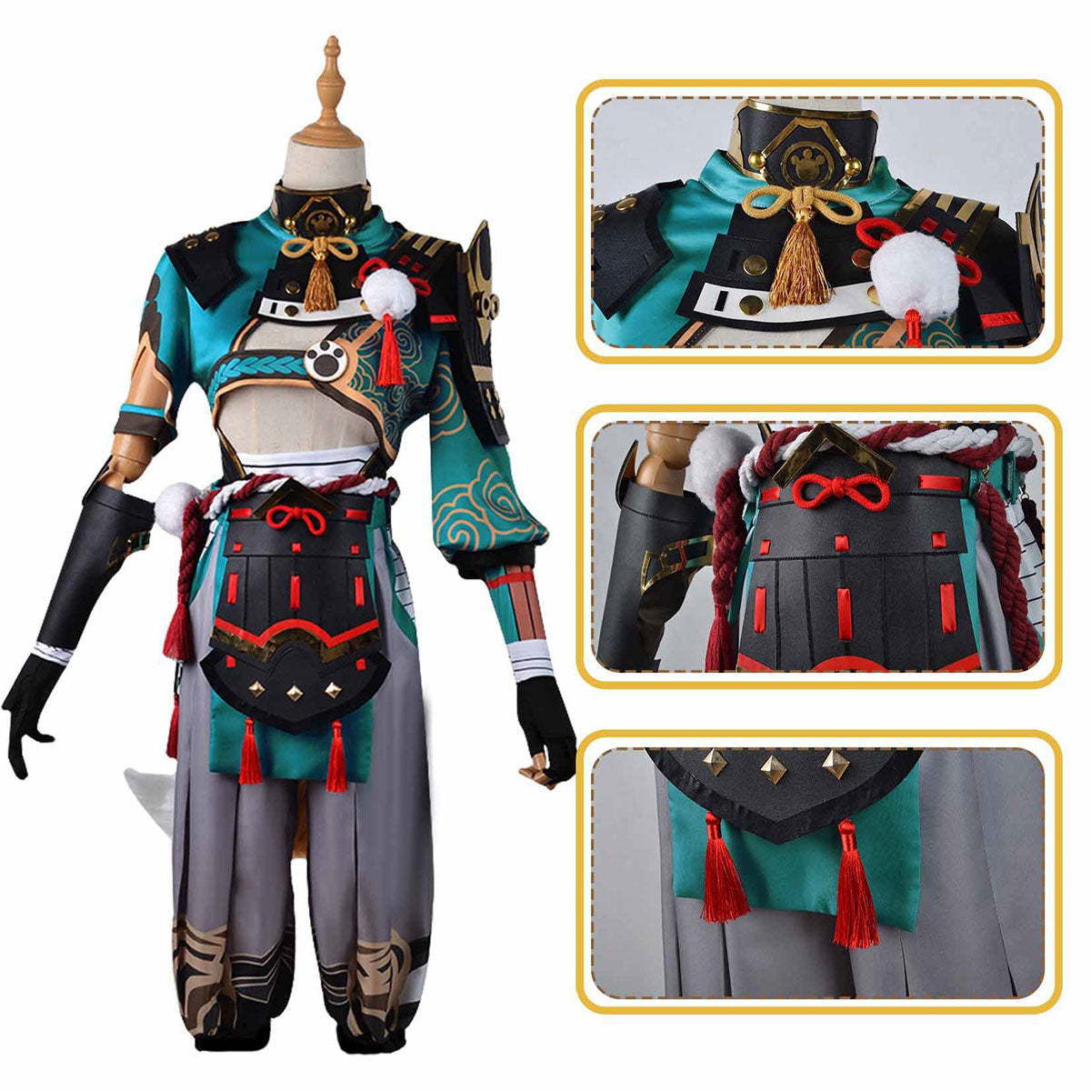 原神 ゴロー 衣装セット Genshin Impact Gorou Costume