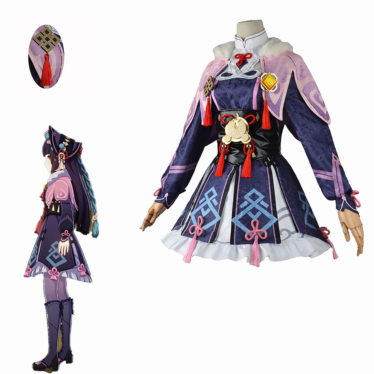 原神 雲菫 衣装セット Genshin Impact Yun Jin Costume