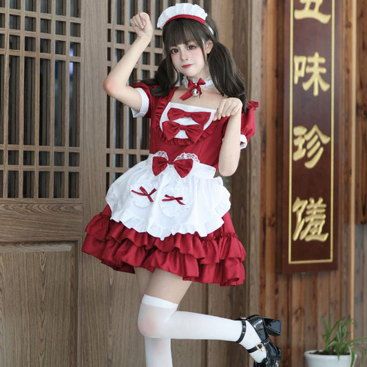 メイド服 ソフトガールドレス Maid outfit Soft Girl Dress Costume