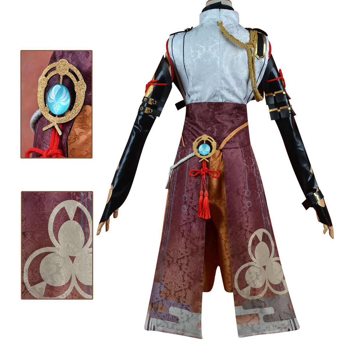 原神 鹿野院平蔵 衣装セット Genshin Impact Shikanoin Heizou Costume