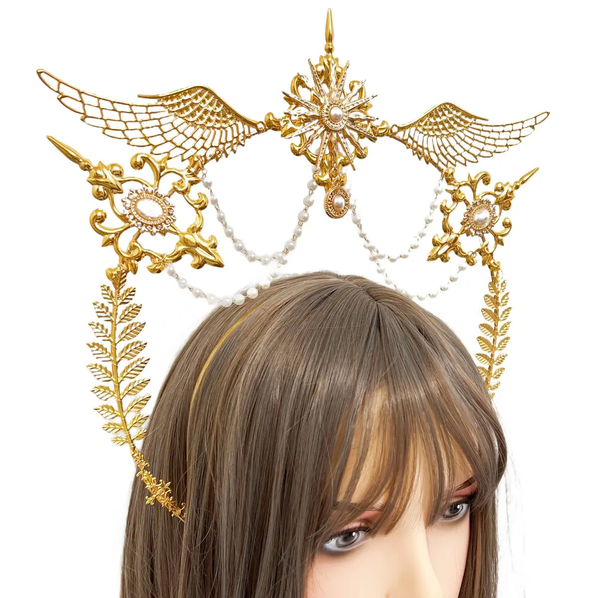 ハロークラウン ゴールデンマドンナ Golden Madonna Halo Crown Tiara