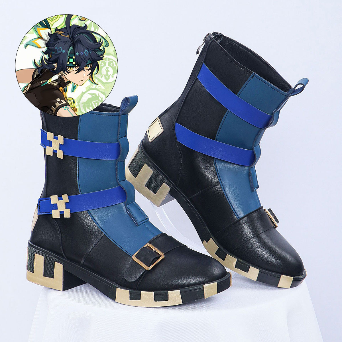 原神 キィニチ 靴 Genshin Impact Kinich Cosplay Shoes Boots