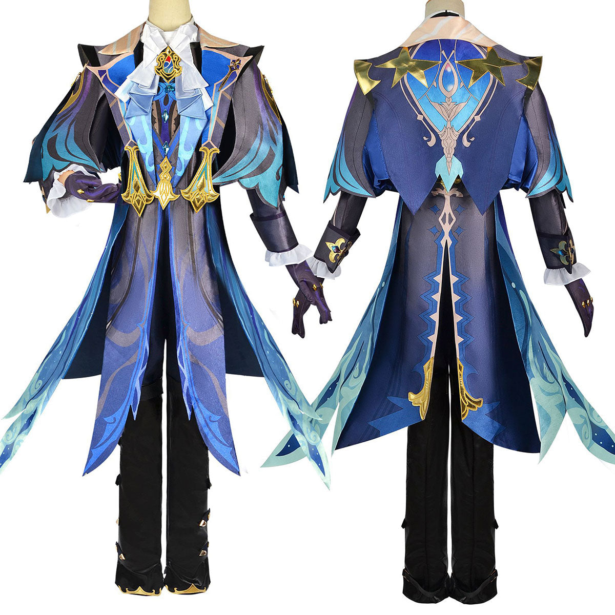 Neuvillette Cosplay Costumes Set Genshin Impact