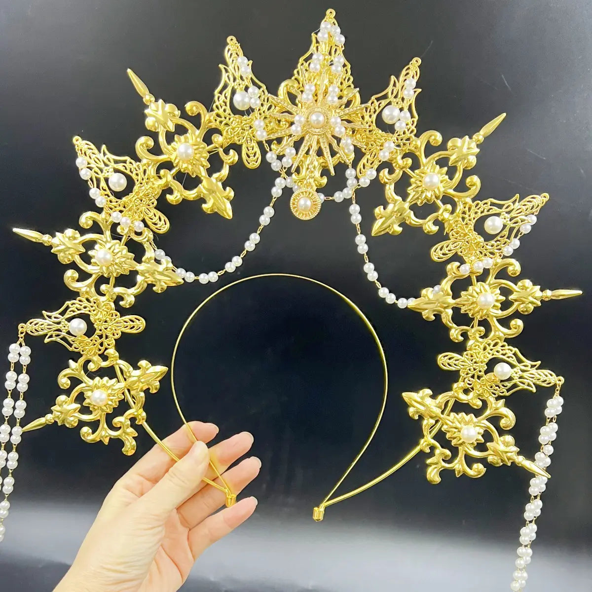 ハロークラウン ラックスクイーン Lux Queen Halo Crown Tiara