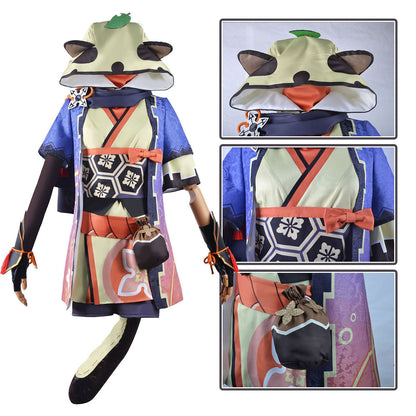 原神 早柚 衣装セット Genshin Impact Sayu Costume