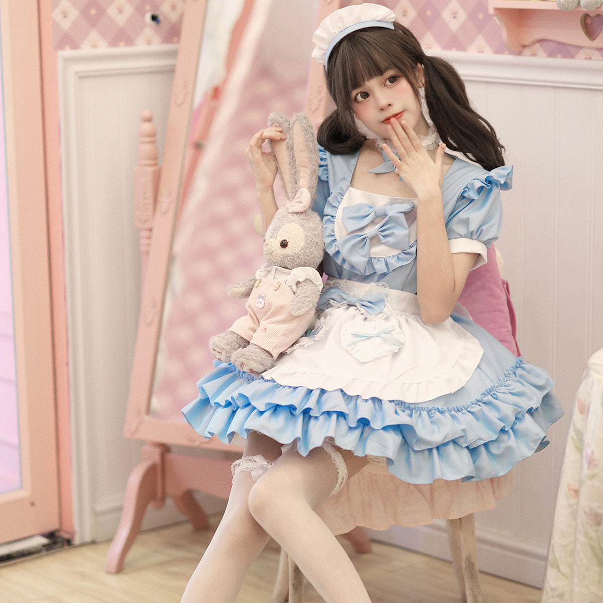 メイド服 ソフトガールドレス Maid outfit Soft Girl Dress Costume