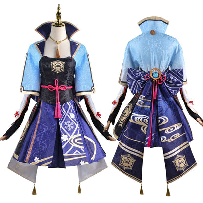 原神 神里綾香 衣装セット Genshin Impact Ayaka Kamisato Costume