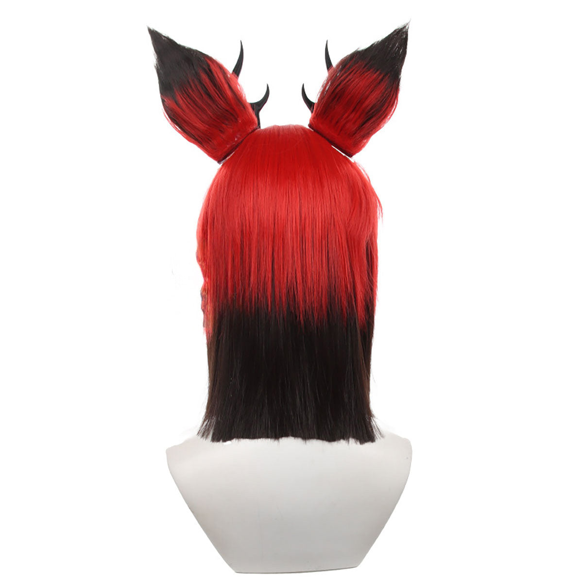 ハズビン・ホテル  アラスター ウィッグ Hazbin Hotel Alastor Cosplay Wig