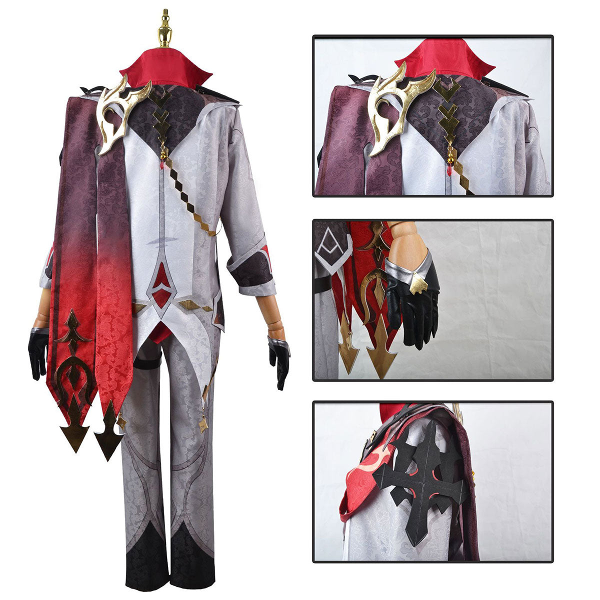 原神 タルタリヤ 衣装セット Genshin Impact Tartaglia Costume