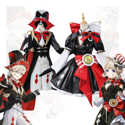 原神 リネ リネット 衣装セット KFCコラボ Genshin Impact Lyney Lynette Costume