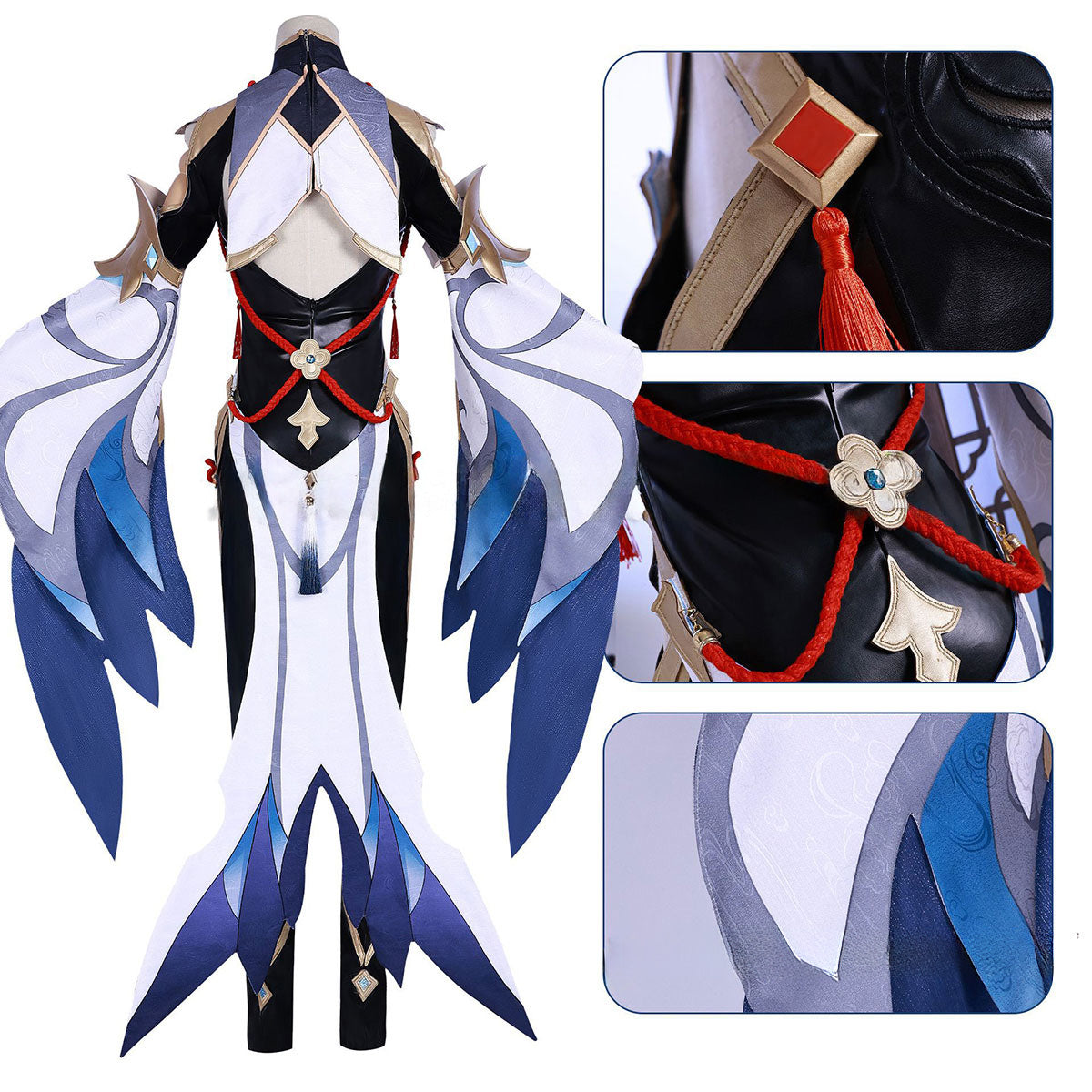 原神 申鶴 衣装セット Genshin Impact Shenhe Costume