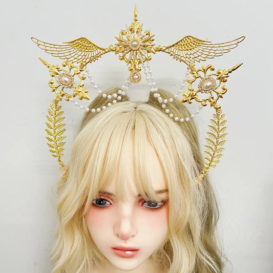 ハロークラウン ゴールデンマドンナ Golden Madonna Halo Crown Tiara