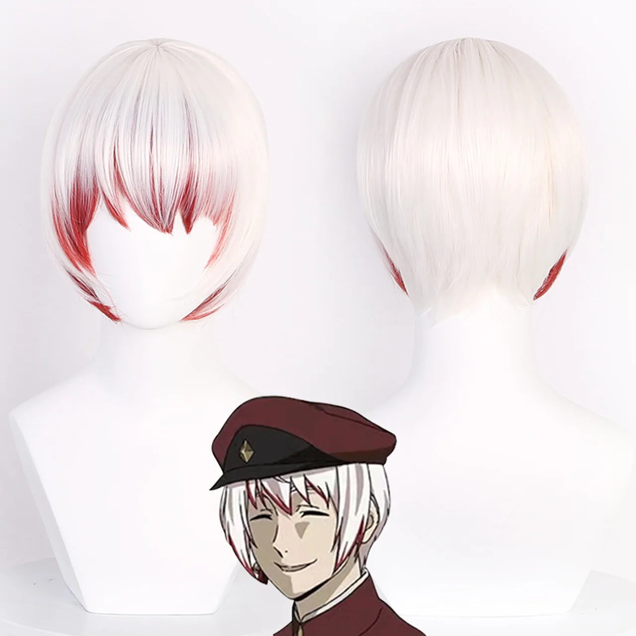 Bungo Stray Dogs Jono Saigiku Wig Cosplay Costume Props Wig Japan Anime