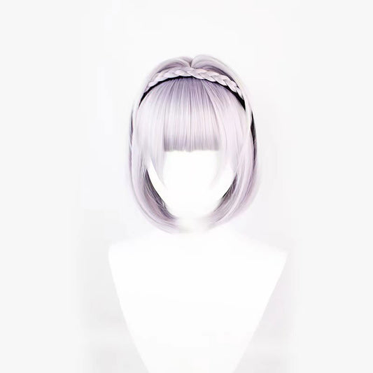 原神 ノエル KFC コラボ ウィッグ Genshin Impact Noelle Cosplay Wig