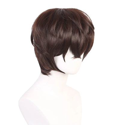 Bungo Stray Dogs Dazai Osamu Wig Cosplay Costume Props Wig Japan Anime