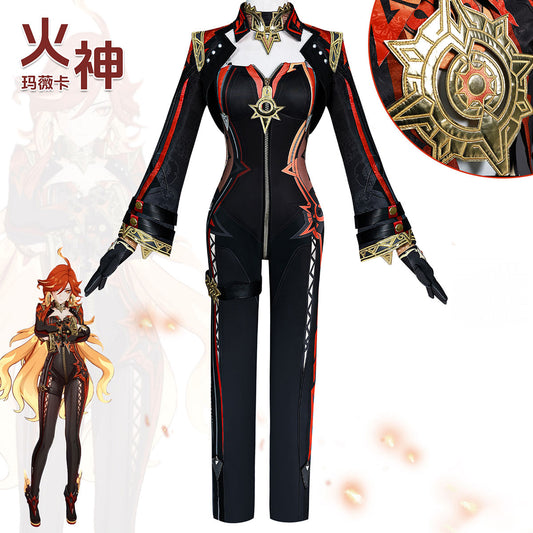 原神 マーヴィカ 衣装セット Genshin Impact Mavuika Costume