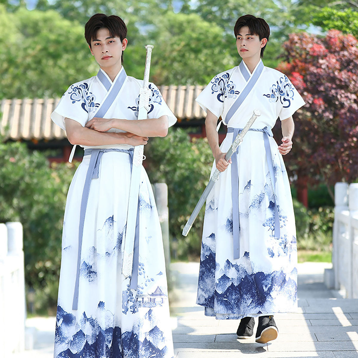 Chinese Style Traditional, old-fashioned Summer Costumes