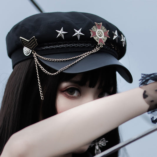 ミリタリーロリータ ハット Military Lolita Cosplay Hat