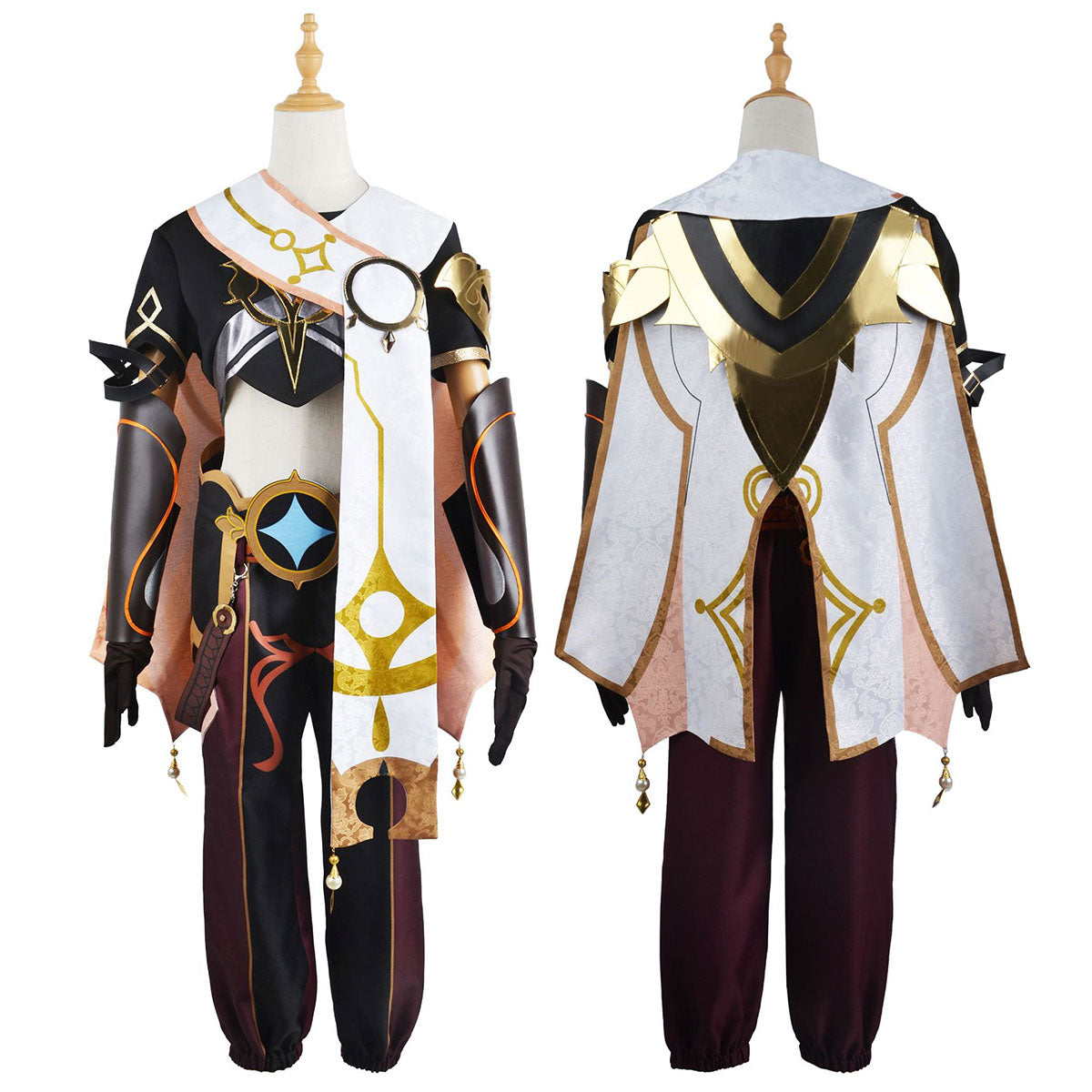 原神 主人公 衣装セット Genshin Impact Traveler Costume