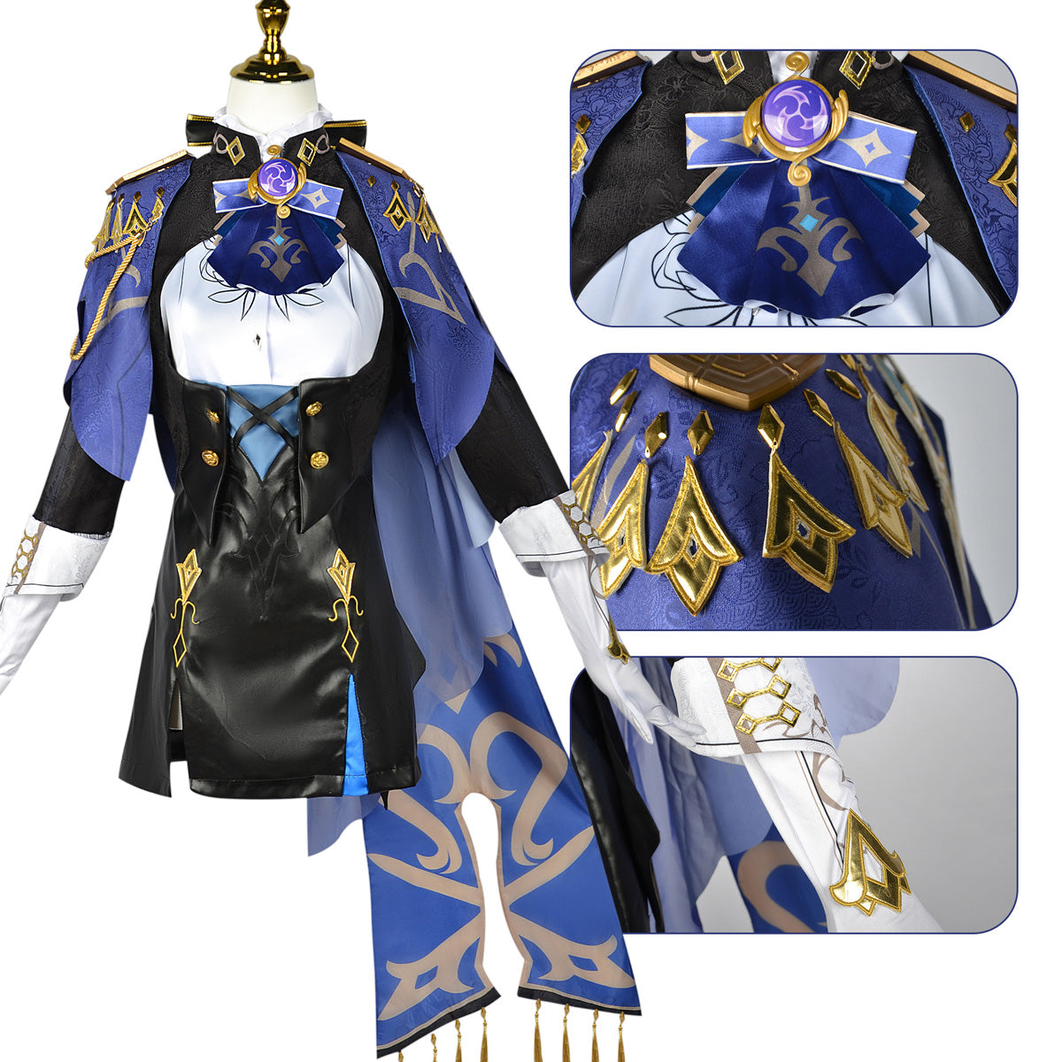 原神 クロリンデ 衣装セット Genshin Impact Clorinde Costume