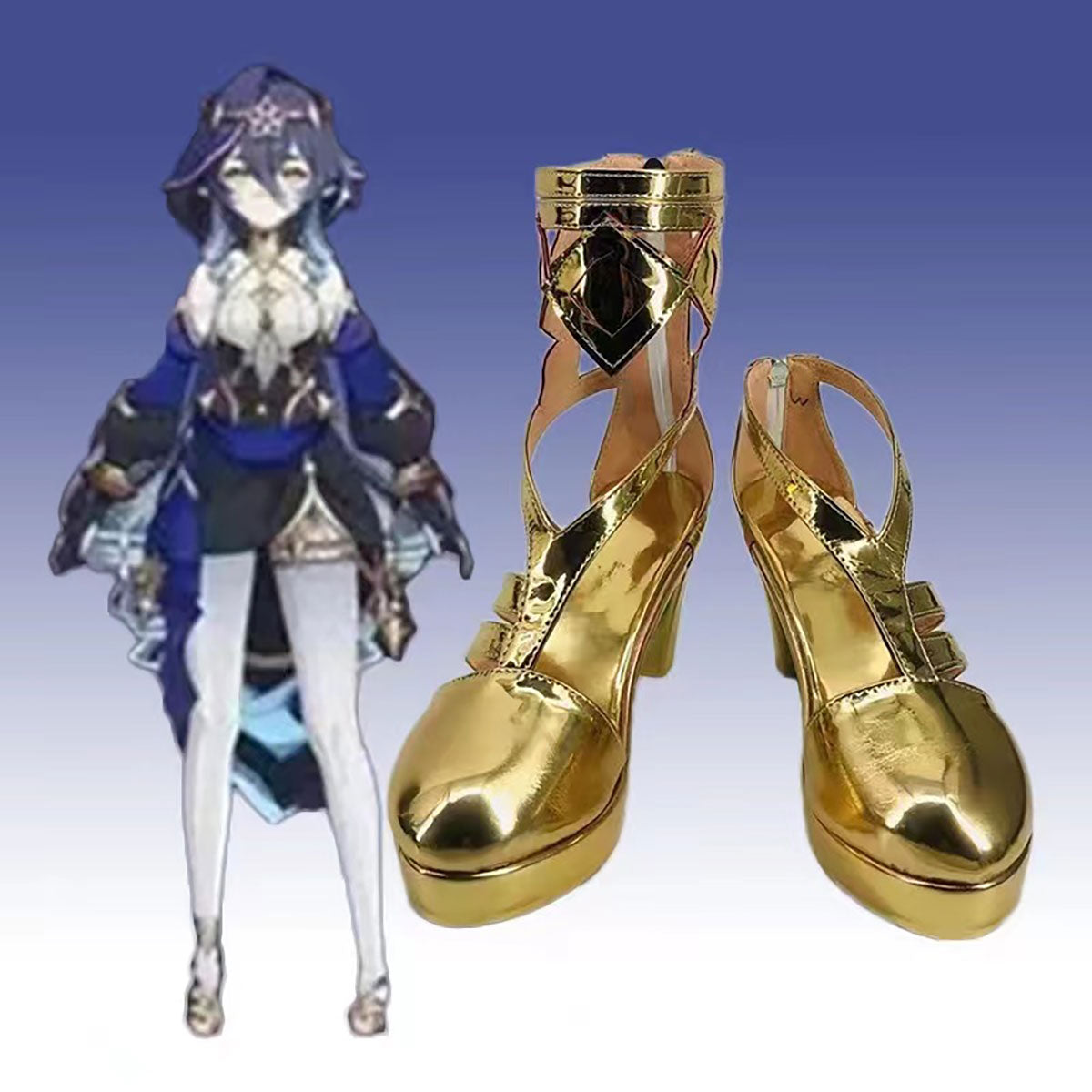 原神 レイラ 靴 Genshin Impact Layla Cosplay Shoes Boots