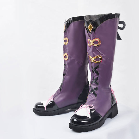 原神 雲菫 靴 Genshin Impact Yun Jin Cosplay Shoes Boots