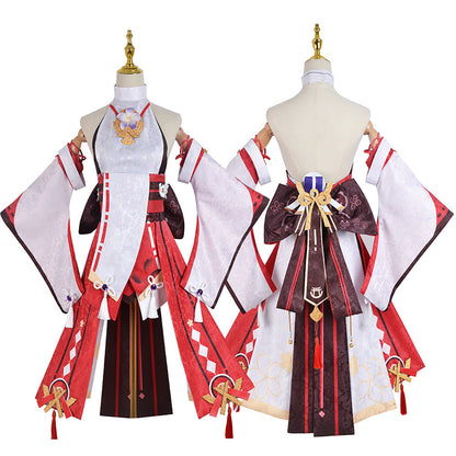 原神 八重神子 衣装セット Genshin Impact Yae Miko Costume