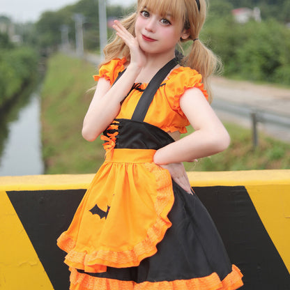 メイドコスプレ ハロウィンスタイル