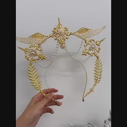 ハロークラウン ゴールデンマドンナ Golden Madonna Halo Crown Tiara