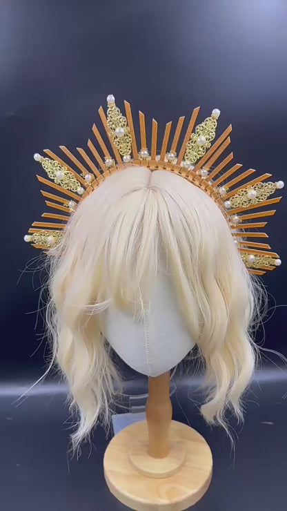 ハロークラウン シャインプラネット Shine Planet Halo Crown Tiara