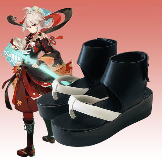 原神 楓原万葉 靴 Genshin Impact Kazuha Kaedehara Cosplay Shoes Boots