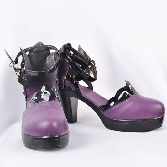 原神 刻晴 靴 Genshin Impact Keqing Cosplay Shoes Boots