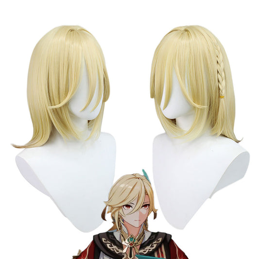 原神 カーヴェ ウィッグ Genshin Impact Kaveh Cosplay Wig