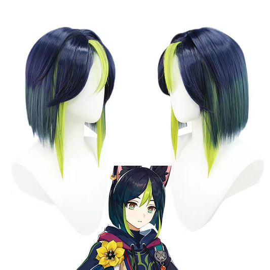 原神 ティナリ ウィッグ Genshin Impact Tighnari Cosplay Wig